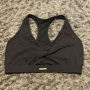 Whitney Simmons Gymshark Black Sports Bra